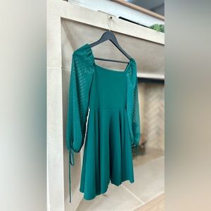 Kids Dark Green Dress